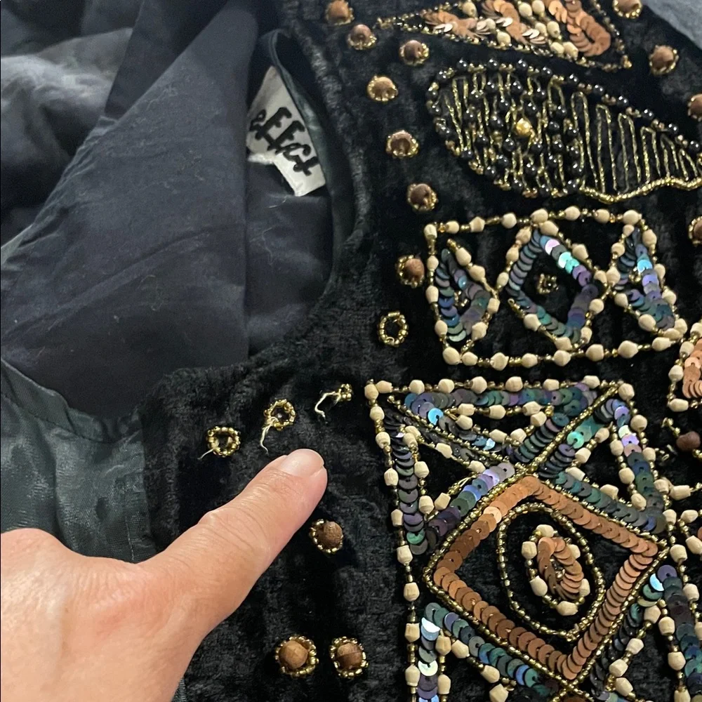 Vintage Boho Statement Vest ✨ - Picture 13 of 15